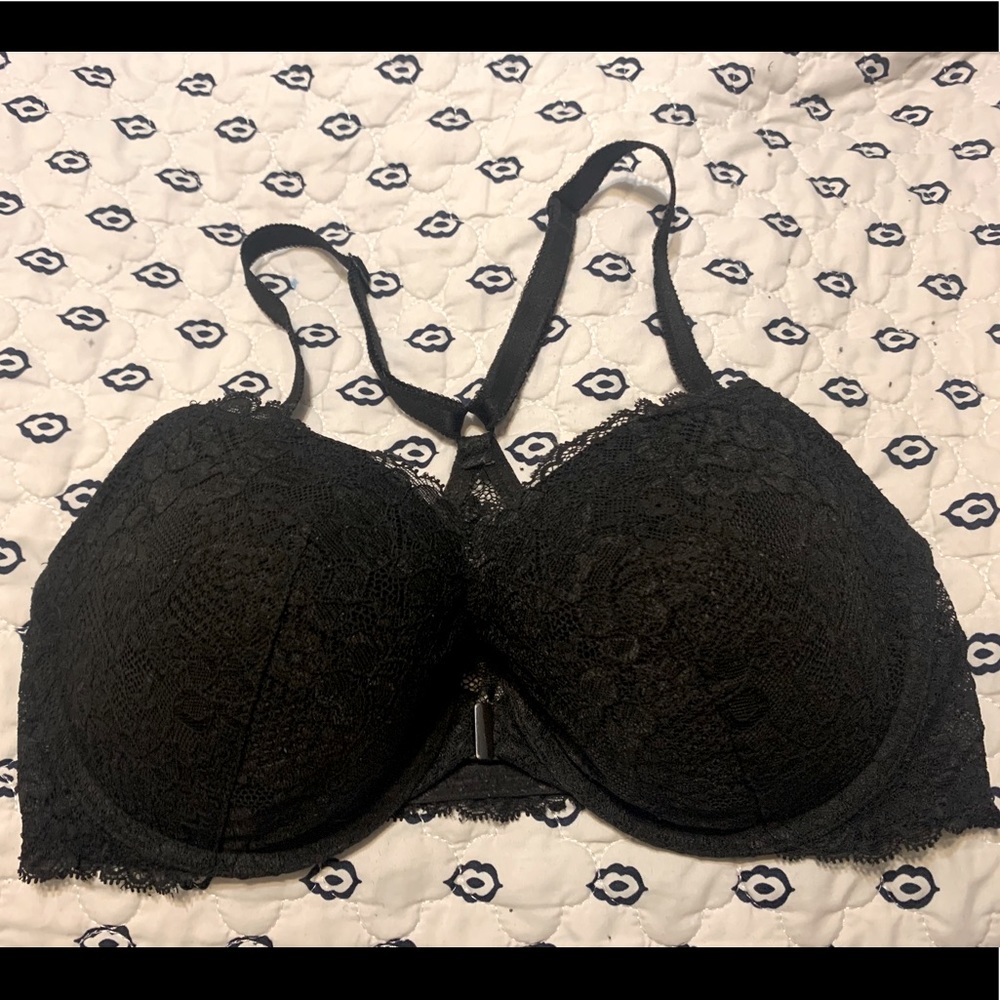 Black Lace Racer-back Victoria’s Secret Bra